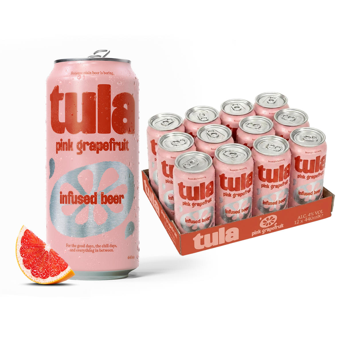Tula Pink Grapefruit Lager