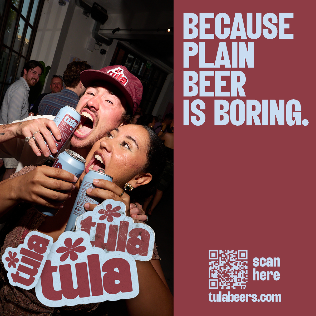 Tula Pink Grapefruit Lager