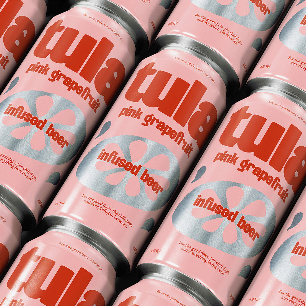 Tula Pink Grapefruit Lager